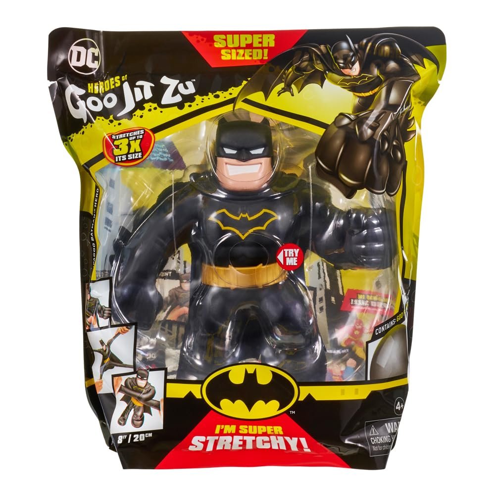 Фигурка экшн Bandai Heroes of Goo Jit Zu DC Heroes Batman, многоцветная, фото №1