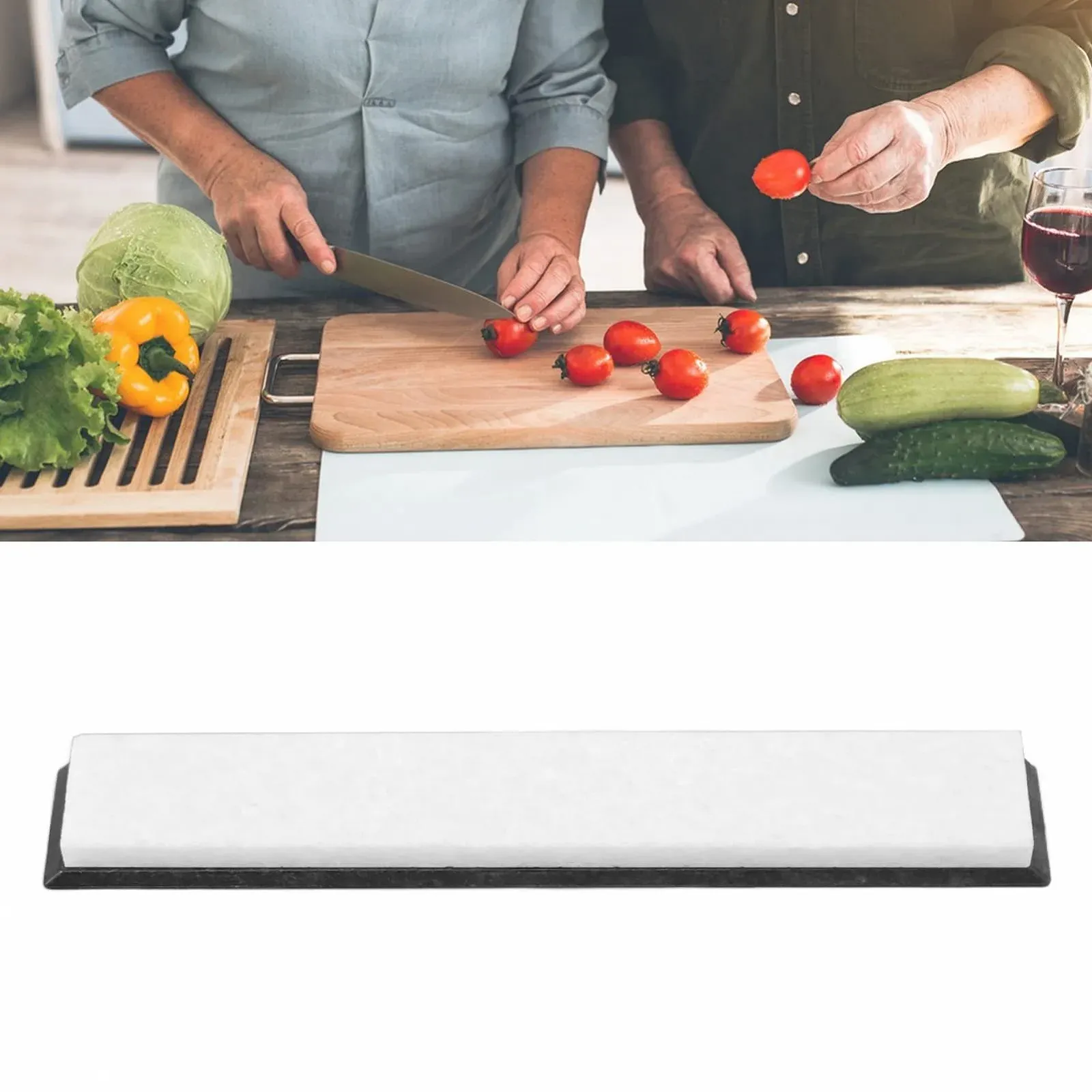 Точильний камінь для ножів та ножиць 8000 Grit White Jade алмазний, фото №8