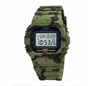 Годинник Skmei 1628 Camo Green - Фото 1