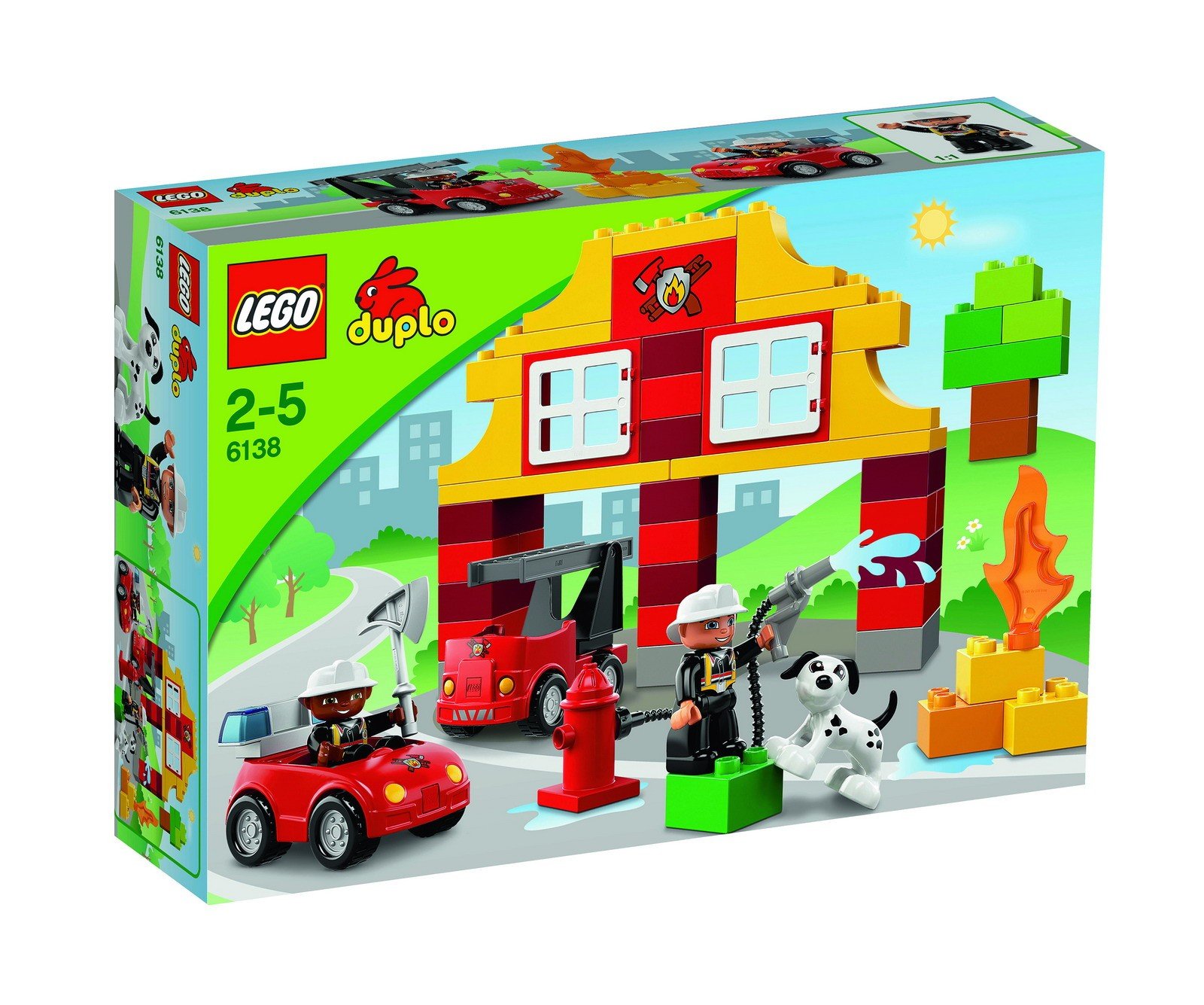 Конструктор LEGO DUPLO 6138 My First Fire Station, фото №3