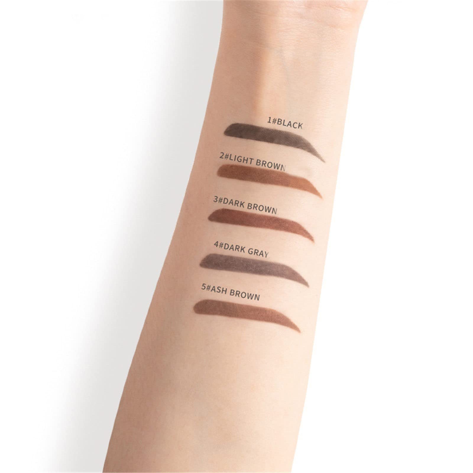Олівець для брів Make-up-Brauenstift Stylist Водонепроникний олівець для брів Ультратонкий олівець для брів Заповнення тонших ділянок (E, One Size), фото №7