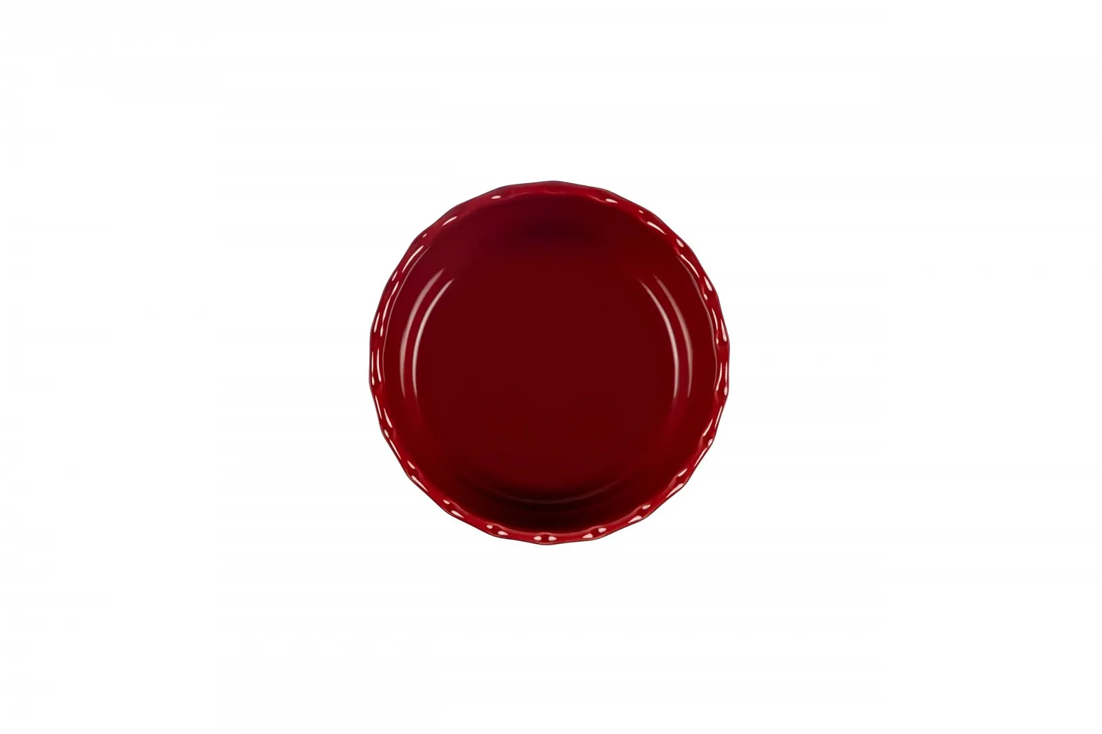 Набор форм для запекания Sallys Stoneware Round Oven Dish 4 шт 10 см Empire Red, фото №3