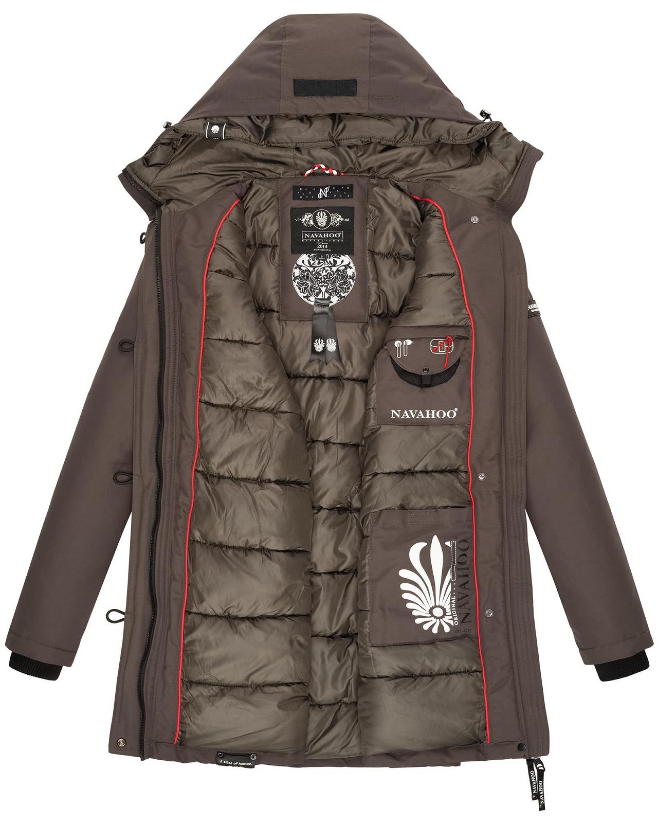 Женская зимняя куртка Navahoo Freezestoorm Vegan Parka для активного отдыха, водонепроницаемая с капюшоном, фото №6