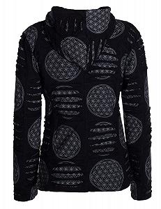 Куртка Vishes Alternative Clothing Flower of Life Толстовка Куртка в стиле хиппи с капюшоном synthetic.ua - Фото 1