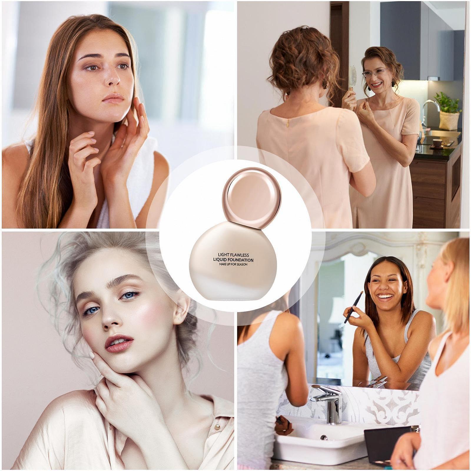 Жидкая тональная основа Luckxing Полное покрытие Водостойкий консилер Крем, фото №5 Жидкая тональная основа Luckxing Полное покрытие Водостойкий консилер Крем, фото №5