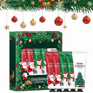 Набір кремів для рук Різдвяний, 5 шт в упаковці - Фото 1