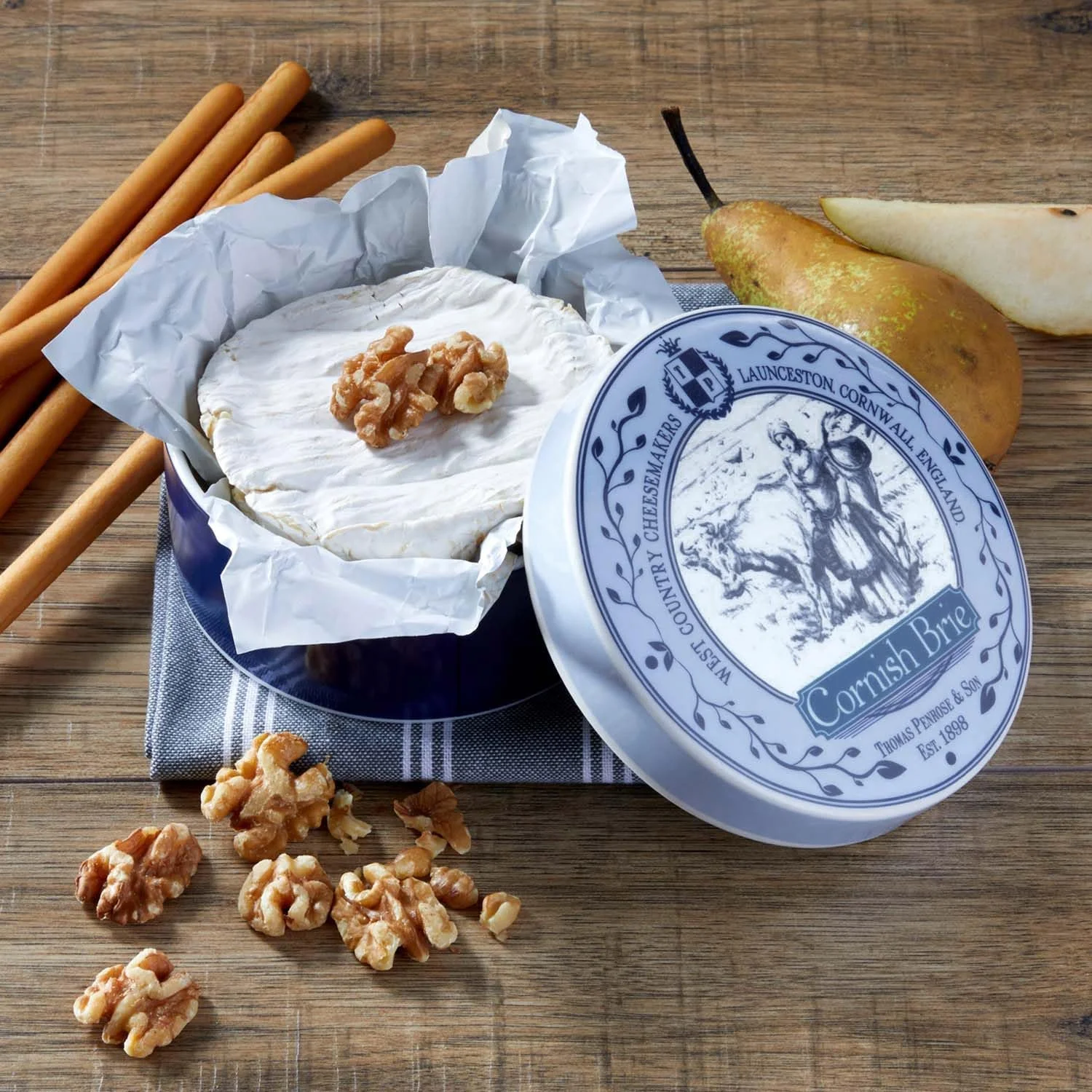 Форма для запікання сиру брі Occasion West Country Gourmet Vintage керамічна, фото №2