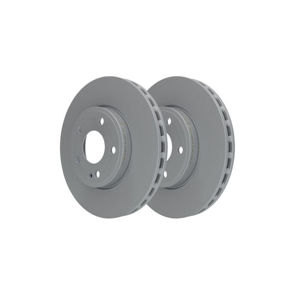 Гальмівний диск ATE 24.0128-0276.1 для MERCEDES-BENZ, передня вісь, фото №2