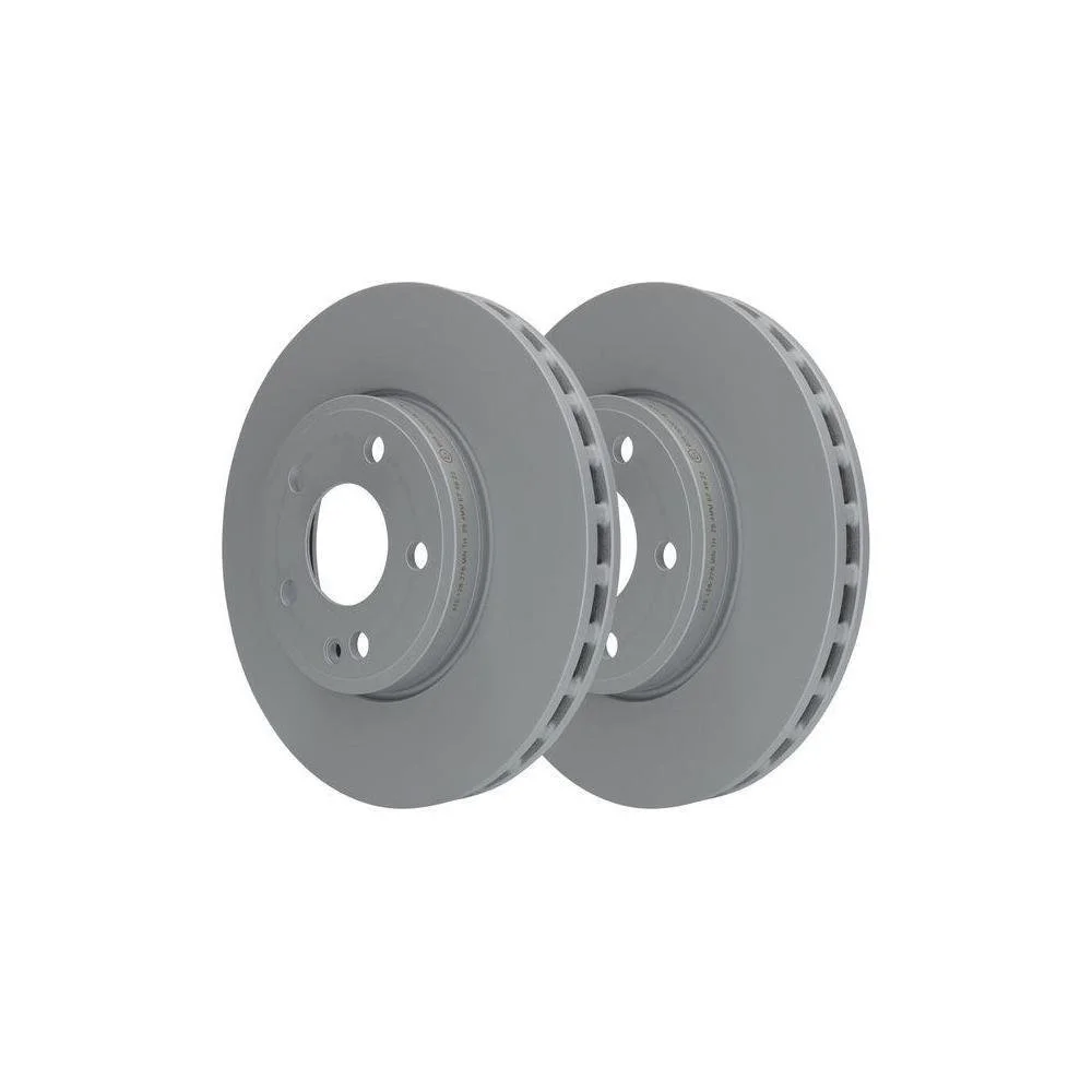 Тормозной диск ATE 24.0128-0276.1 для MERCEDES-BENZ передний мост, фото №2