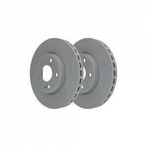 Тормозной диск ATE 24.0128-0276.1 для MERCEDES-BENZ, передняя ось synthetic.ua - Фото 1