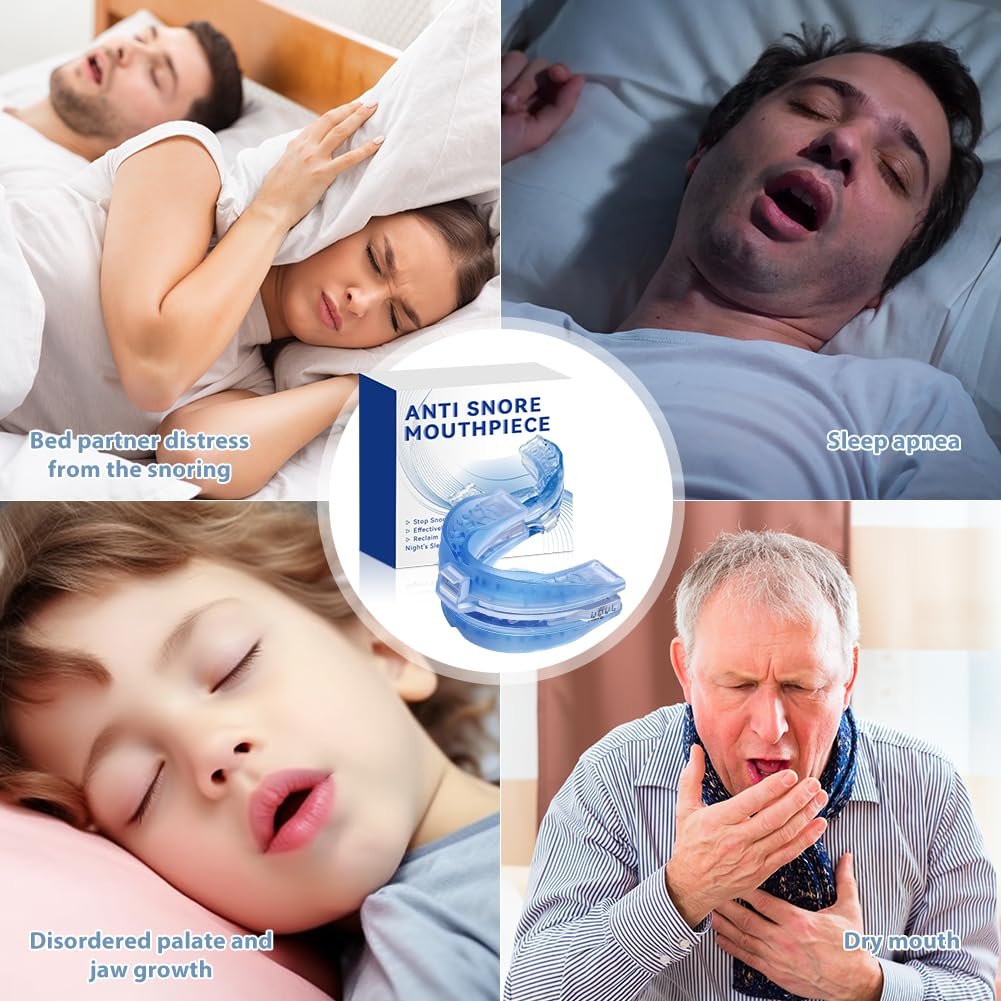 Капа від хропіння з берушами,Pro для чоловіків та жінок, фото №6