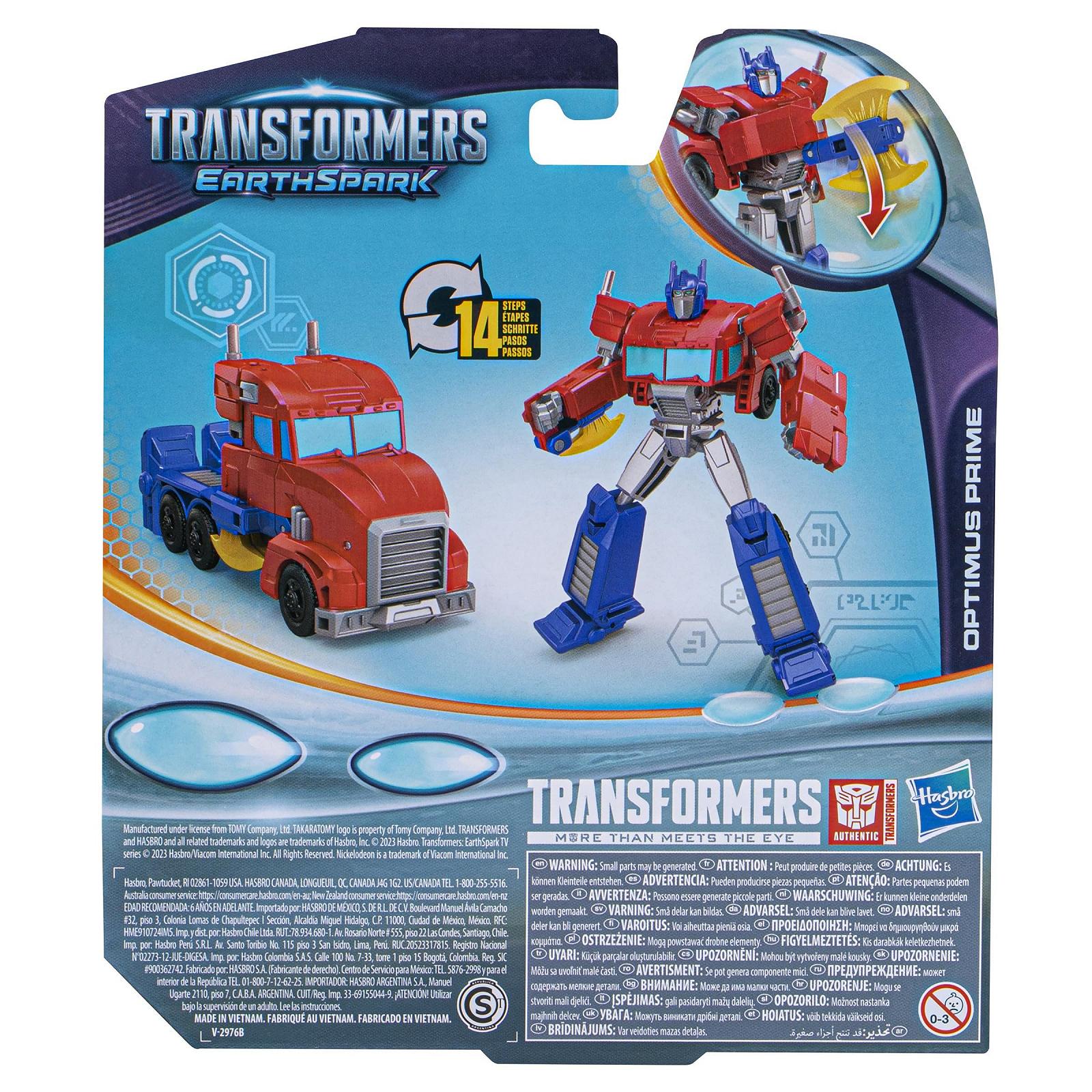 Фігурка Transformers Earthspark Warrior Optimus Prime, 12.5 см, фото №3