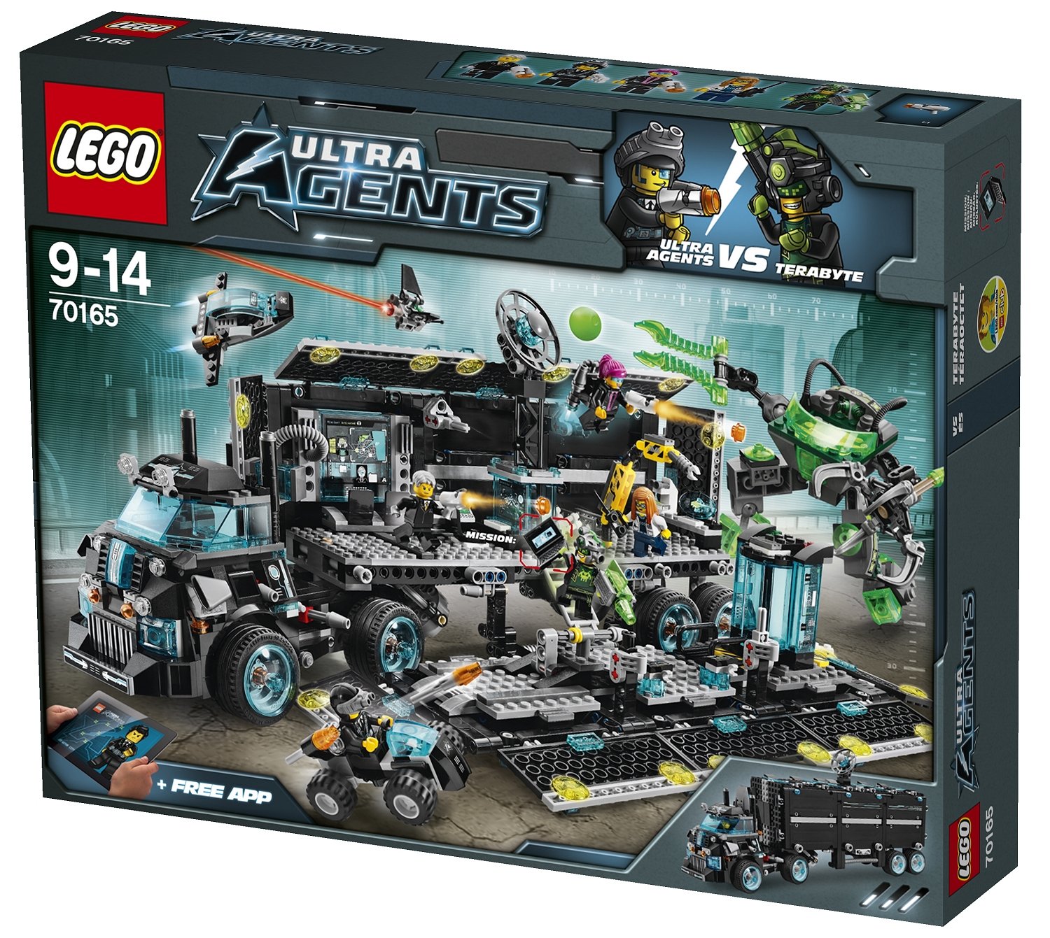 Конструктор LEGO Agents 70165 Ultra Agent Headquarters, фото №2