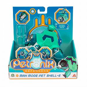 Фигурка Giochi Preziosi Petronix Shell-E Defender, Mission Puppy с механической функцией, 12 см, трансформируемый супергерой synthetic.ua - Фото 1