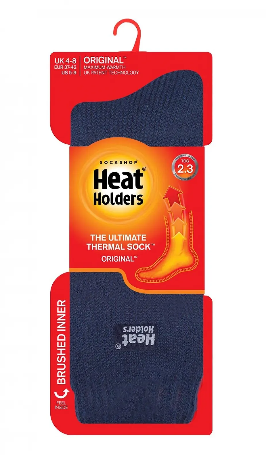 Женские термоноски Original Heat Holder Размер 4-8 UK, Indigo, фото №2