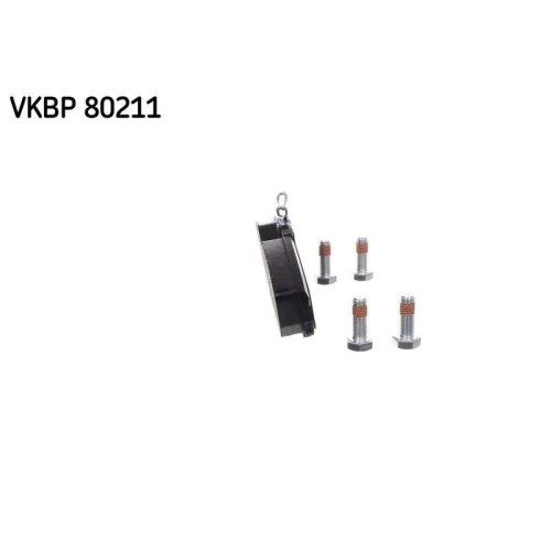 Комплект гальмівних колодок SKF VKBP 80211 для RENAULT передня вісь, фото №4