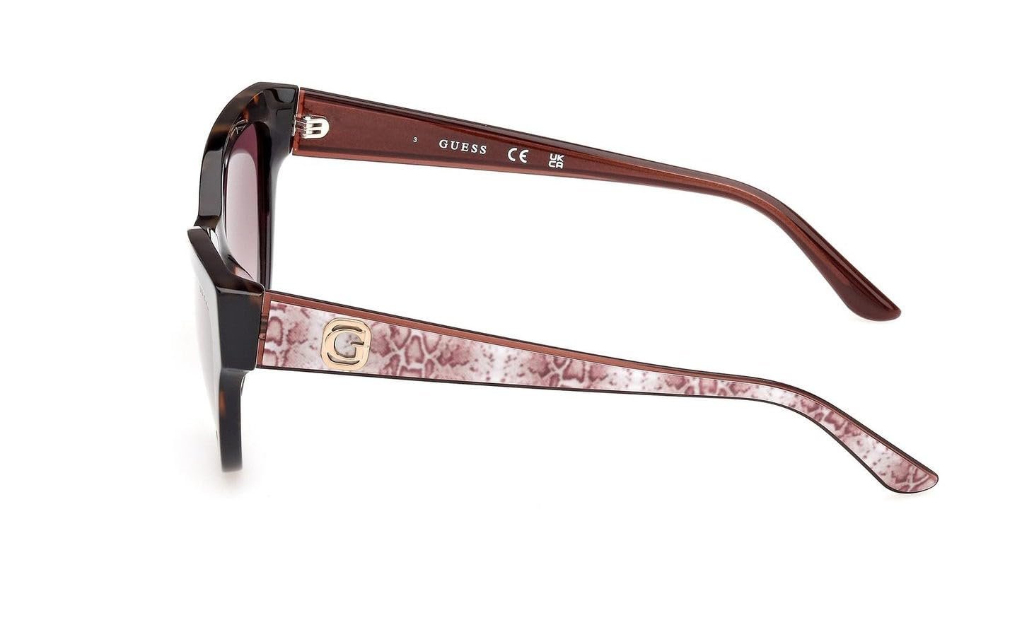 Сонцезахисні окуляри GUESS Жіночі GU0011252F56 UV Protected Injected Dark Havana, фото №4 Сонцезахисні окуляри GUESS Жіночі GU0011252F56 UV Protected Injected Dark Havana, фото №4