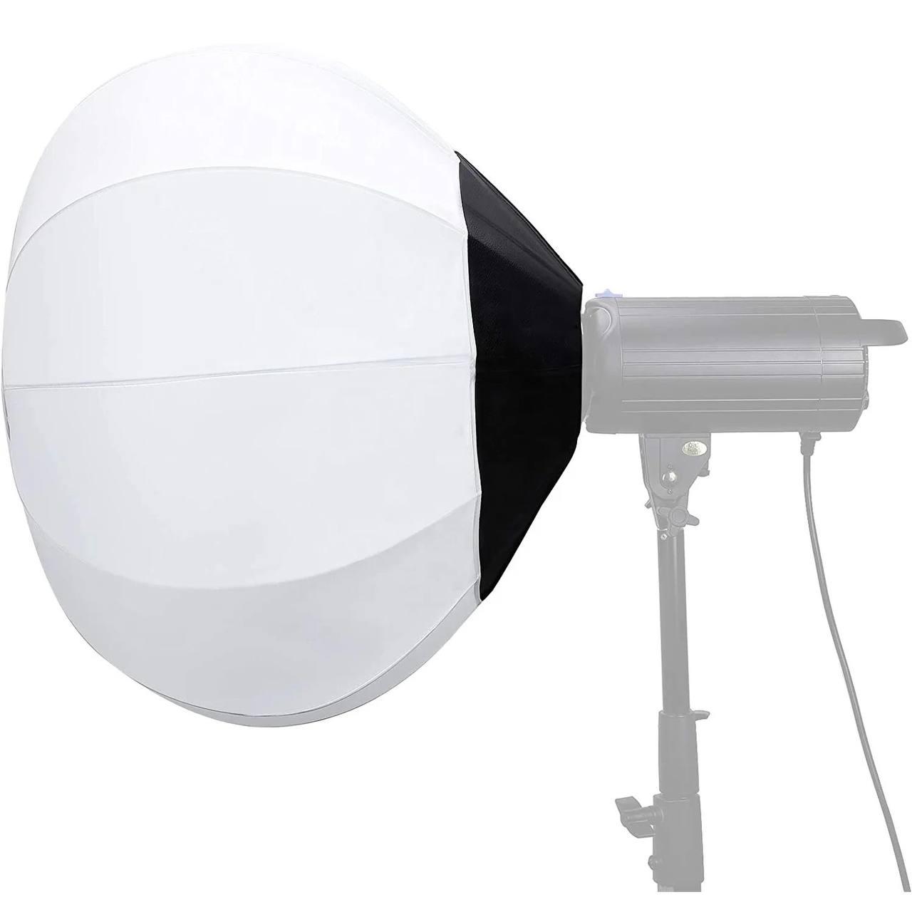 Сферичний софтбокс Profi-light SH 65 Lantern Ball, діаметр 65 см, з байонетом Bowens, фото №1 Сферичний софтбокс Profi-light SH 65 Lantern Ball, діаметр 65 см, з байонетом Bowens, фото №1