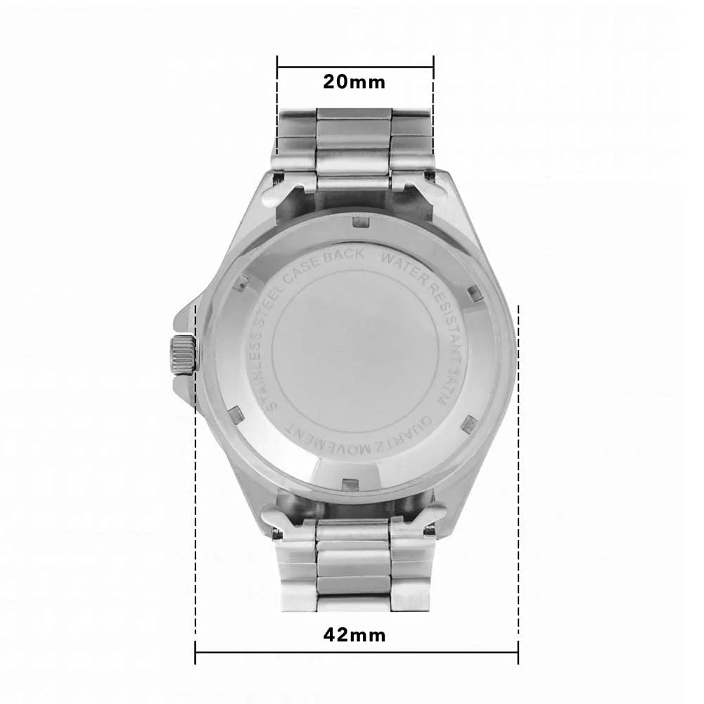 Годинник Roulette Rad чоловічий, корпус 42 мм, індивідуальний дизайн, фото №5