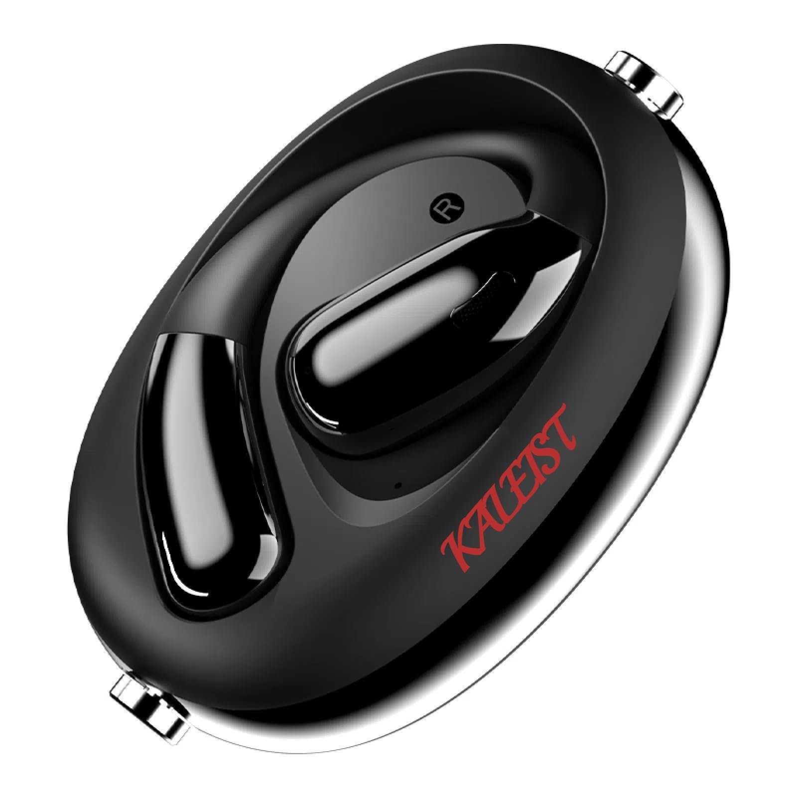 Навушники для перекладу AI KALEIST A60, Bluetooth 6.0, 14 мм динамічний драйвер, IPX4, чорний, фото №1