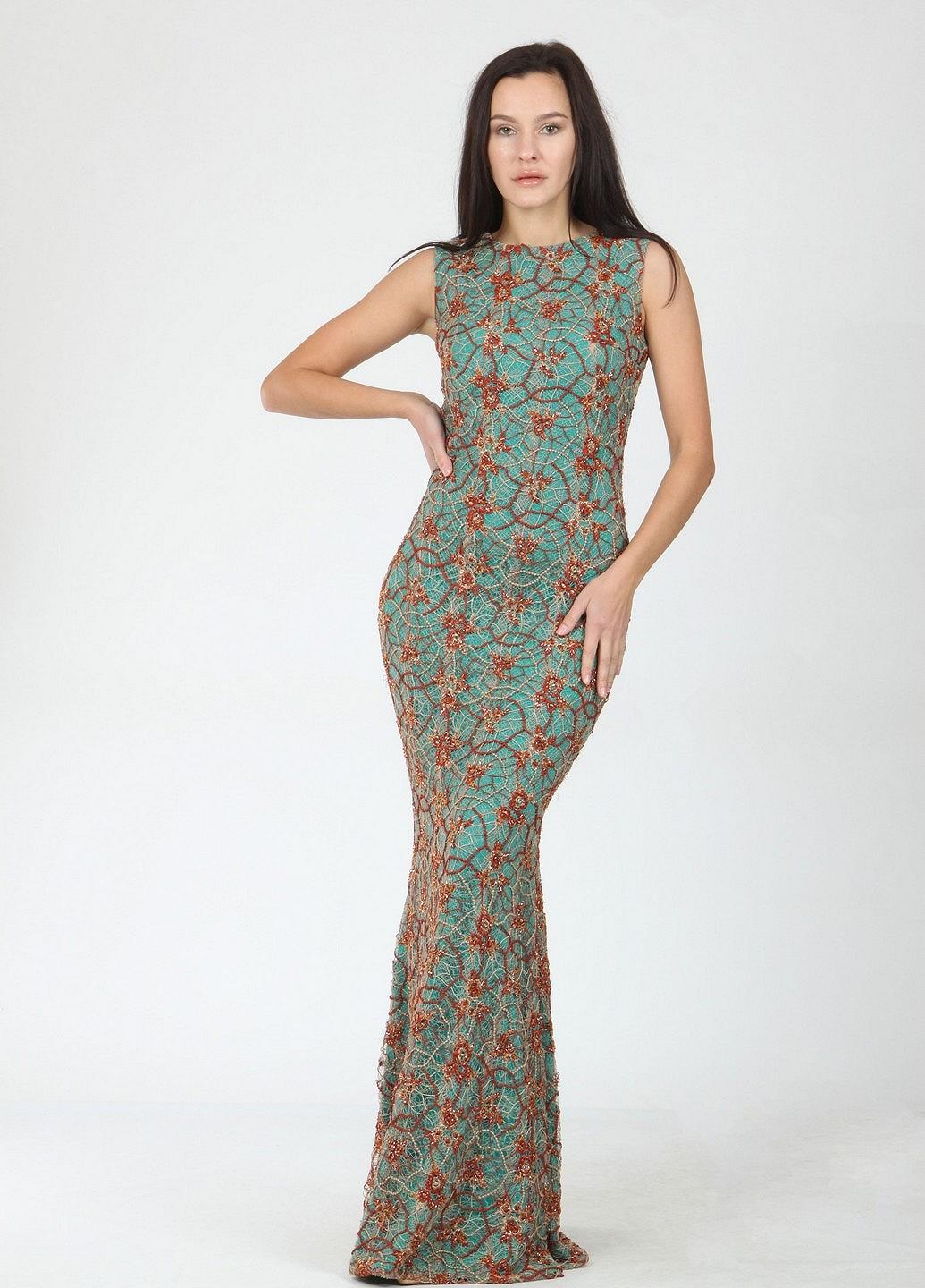 Платье Enna Levoni 44 Комбинированный (ND-021255-Mix), фото №1