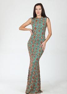 Платье Enna Levoni 44 Комбинированный (ND-021255-Mix) - Фото 1