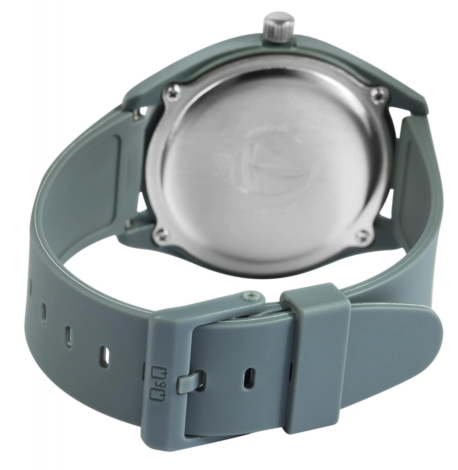 Часы Q&Q Unisex Silicone Pin Buckle 10 Bar Analogue Quartz, фото №5