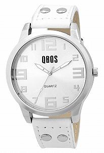 Купить Унисекс часы QBOS с ремешком из искусственной кожи - Фото 1 Унисекс часы QBOS с ремешком из искусственной кожи - Фото 1