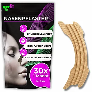 Пластирі для носа від хропіння Покращують дихання, сон і продуктивність - Фото 1