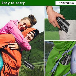 Monocular astound Telescope 80 x 100 Portable and Waterproof High Definition synthetic.ua - Фото 1