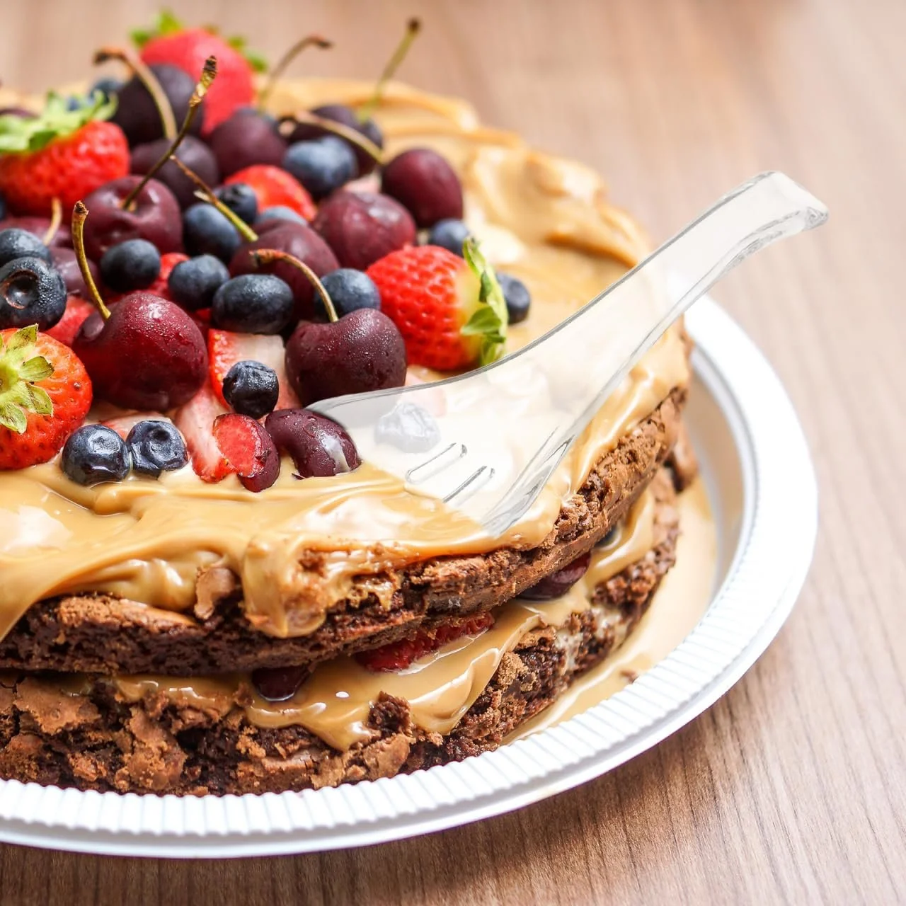 Ложка Суповая Kichvoe Стеклянная Прозрачная (2 шт), фото №4