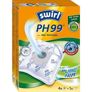 Мішки для пилососа Swirl EcoPor PH 99 AEG Electrolux 4 шт. - Фото 1