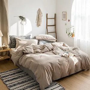 Постільна білизна Sedefen, 220 x 240 см, Бавовна, Ранфорс, Хакі, Сіро-коричневий, Однотонний, Комплект постільної білизни, Двоспальне ліжко, Підодіяльник, 2 Наволочки, 80 x 80 см, на блискавці ціна на synthetic.ua - Фото 1 Постільна білизна Sedefen, 220 x 240 см, Бавовна, Ранфорс, Хакі, Сіро-коричневий, Однотонний, Комплект постільної білизни, Двоспальне ліжко, Підодіяльник, 2 Наволочки, 80 x 80 см, на блискавці synthetic.ua - Фото 1