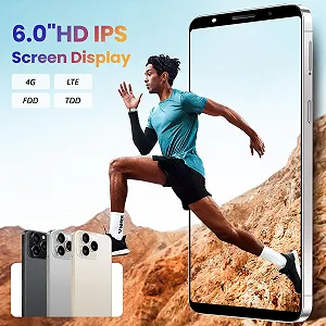 Смартфон 6.0 дюймов 4GB RAM 64GB ROM 4G LTE Dual SIM Dark synthetic.ua - Фото 1