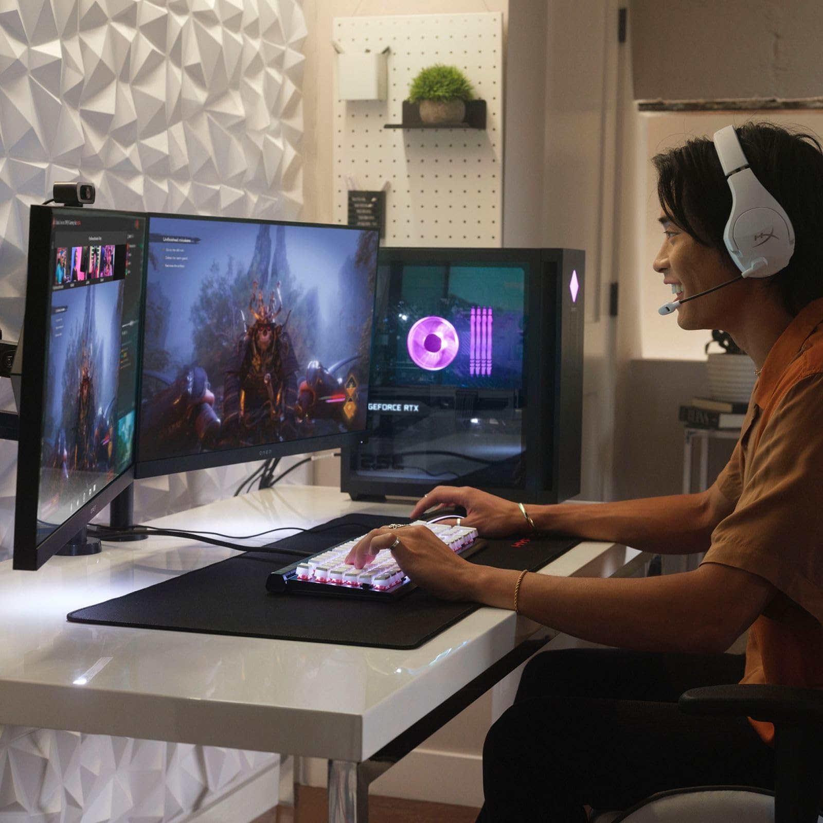 Геймерський ПК HP Omen GT15-2006ng A45CVEA#ABD Intel Core i7 14700F 16GB RAM 2000GB RTX 4070 Ti Super, фото №5