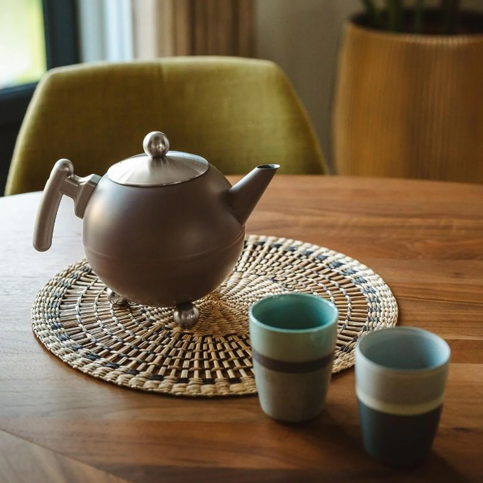 Чайник-заварник Bredemeijer Series Large Purple Ball 1.2 літра Фільтр з нержавіючої сталі Фіолетовий, фото №7