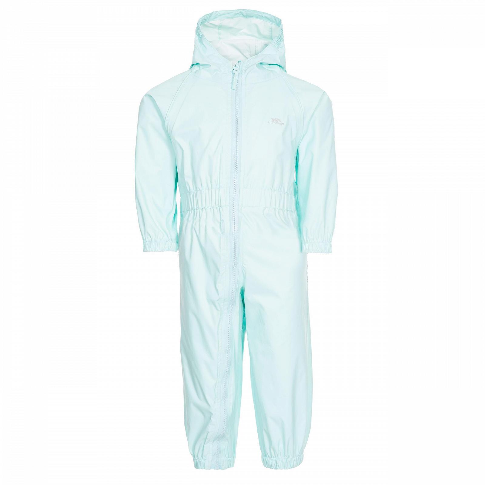 Детский дождевой костюм Trespass Knopf, водонепроницаемый, унисекс, с капюшоном, фото №1