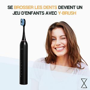 Електрична звукова зубна щітка Y-Brush CleanMate USB 5 режимів Таймер synthetic.ua - Фото 1