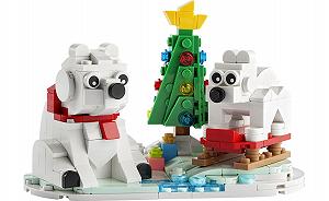 Детские конструкторы LEGO Seasonal Белые медведи зимой 40571 synthetic.ua - Фото 1