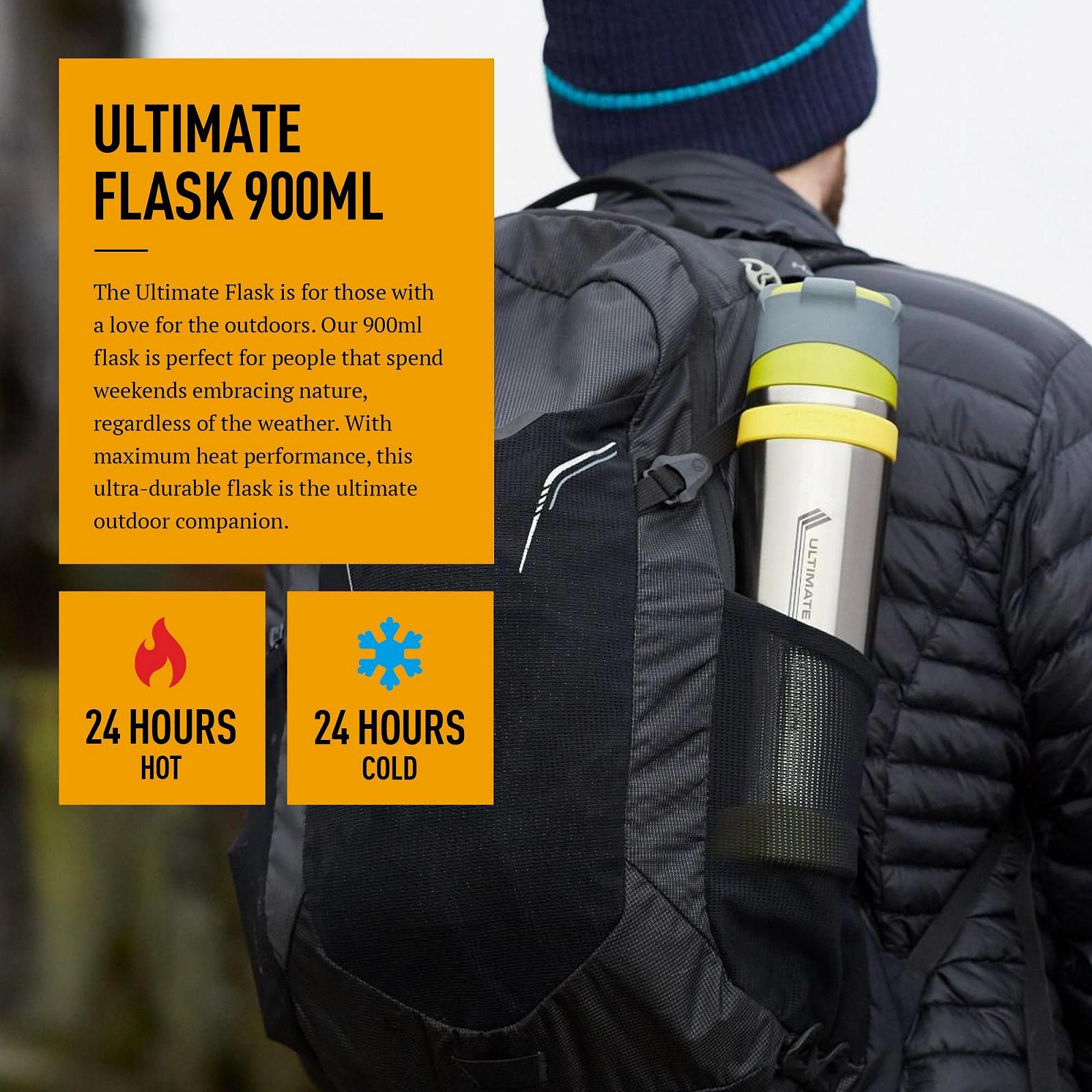 Термос Thermos Ultimate Flask 900 мл Matte Black, фото №3 Термос Thermos Ultimate Flask 900 мл Matte Black, фото №3