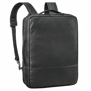 Купить Рюкзак STILORD Dash 2-in-1 Leather XL 15-16 Inch Obsidian Black - Фото 1 Рюкзак STILORD Dash 2-in-1 Leather XL 15-16 Inch Obsidian Black - Фото 1