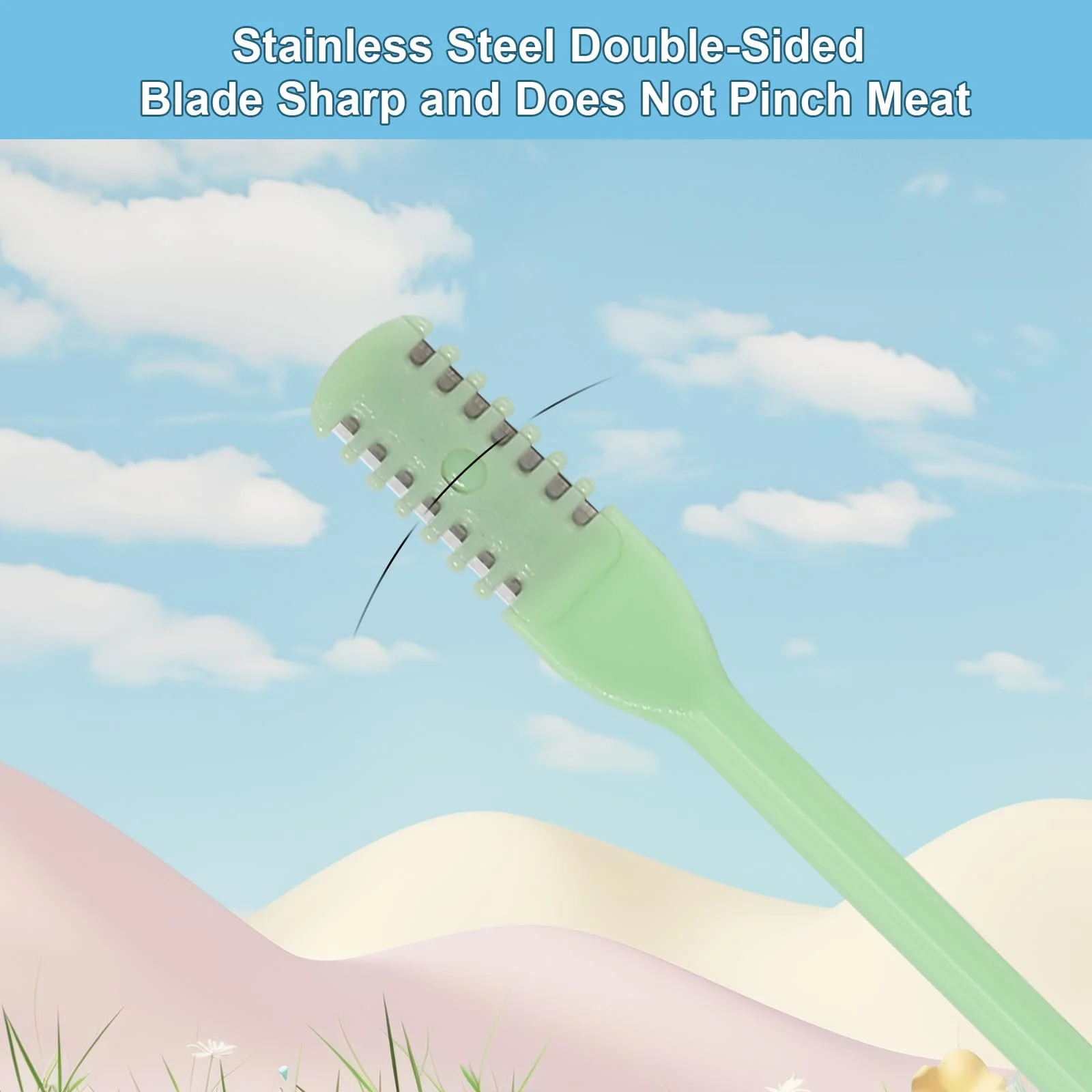 Double Sided 2-in-1 тример для волосся носа унісекс 5 шт., фото №4