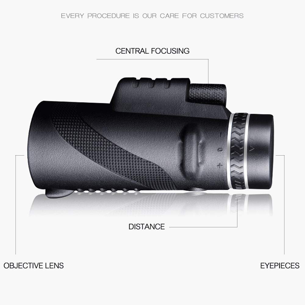 Монокуляр DERBUT Powerful 40X60 Long Distance 1000м Optical для смартфона, фото №2