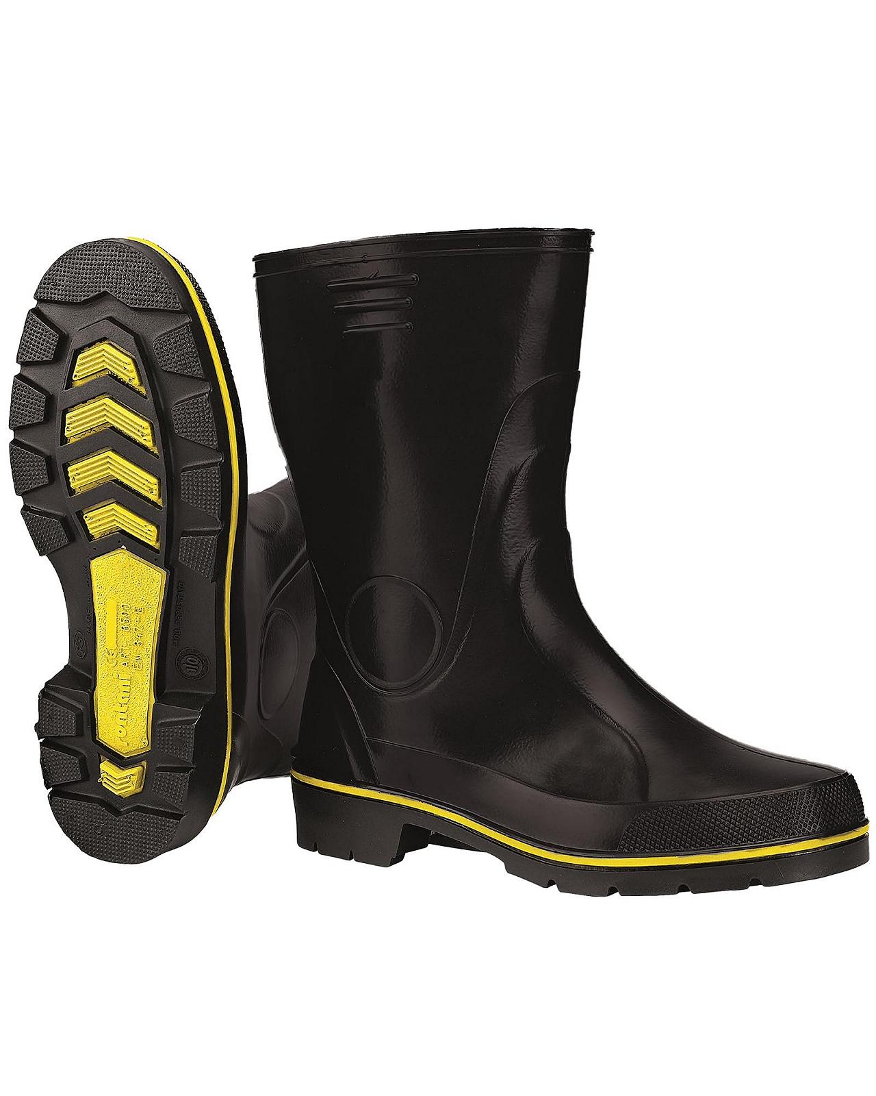 Сапоги Scheibler Wellington Nitrile Half Height Olive или Black, фото №1