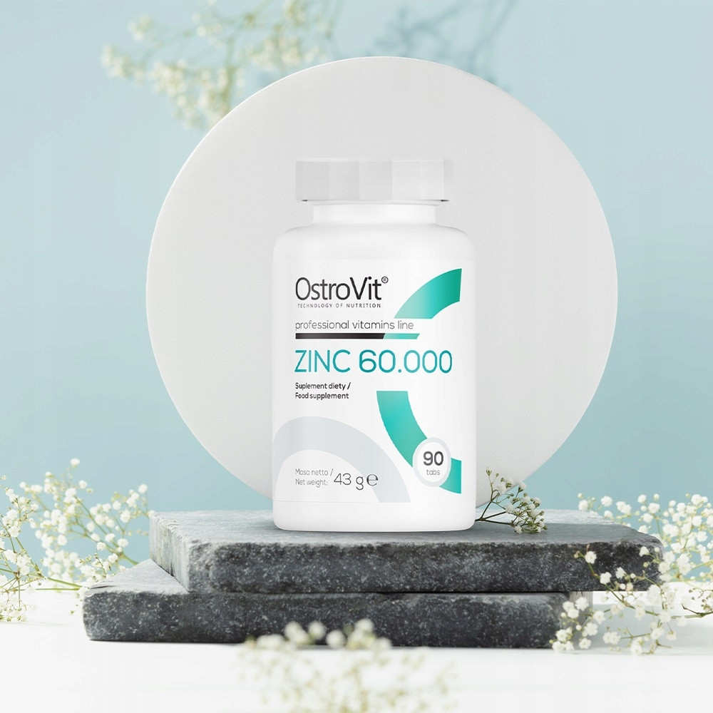 Цинк Ostrovit Zinc 60.000 90 tabs, фото №2