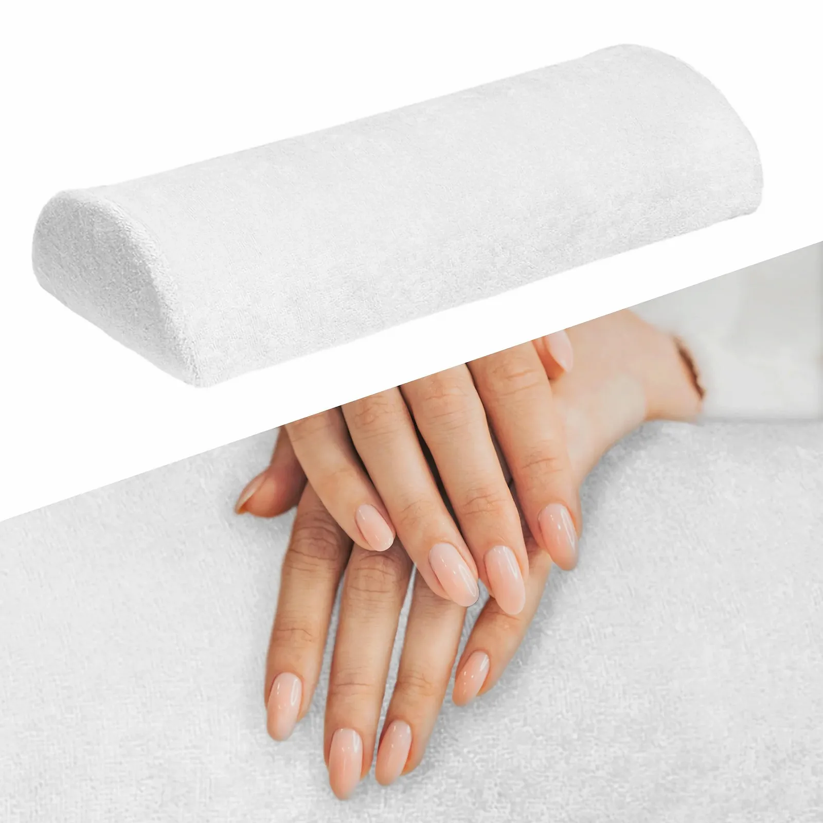 Підставка для рук манікюрна Terry White, Large, фото №1 Підставка для рук манікюрна Terry White, Large, фото №1