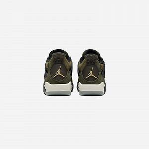 Кросівки Jordan 4 Retro SE Craft Medium Olive (GS) 35.5 synthetic.ua - Фото 1