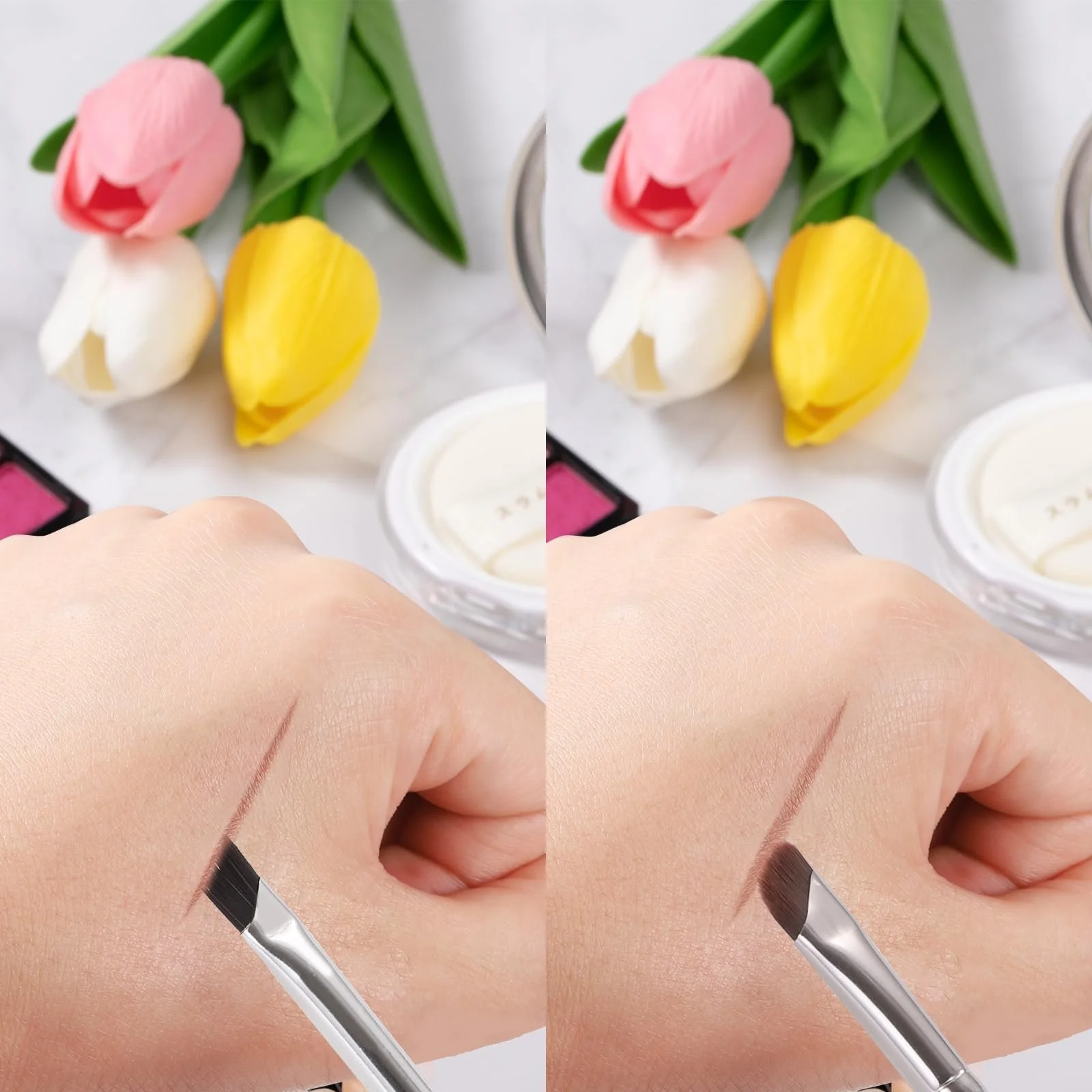 Кисти для макияжа 2 штуки Чёрный, фото №3 Кисти для макияжа 2 штуки Чёрный, фото №3