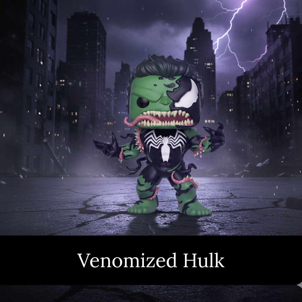 Фігурка Funko Pop Веном Халк Marvel Venomized Hulk Марвел 10 см 366, фото №1 Фігурка Funko Pop Веном Халк Marvel Venomized Hulk Марвел 10 см 366, фото №1