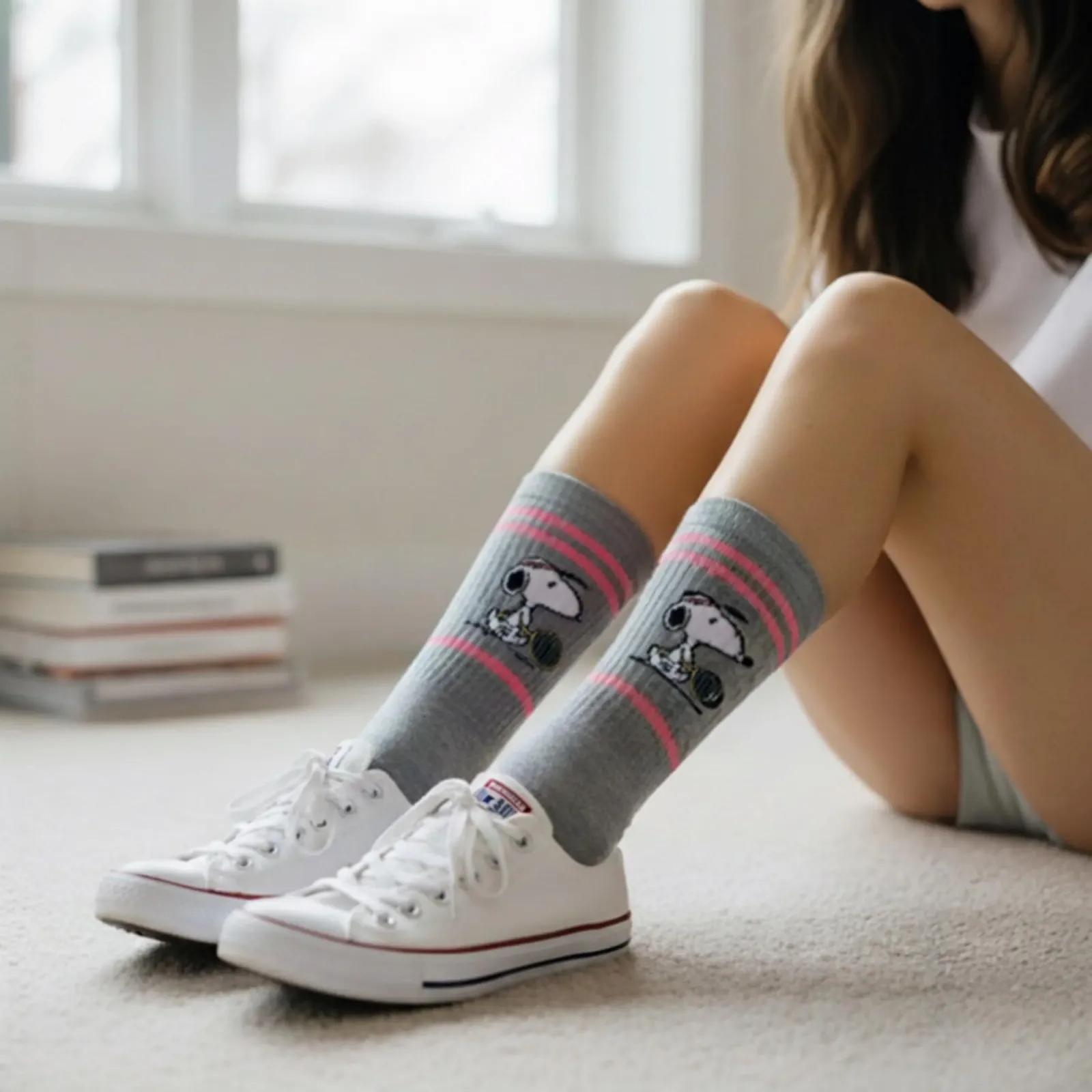 Шкарпетки Peanuts Snoopy Жіночі 3 пари, фото №2 Шкарпетки Peanuts Snoopy Жіночі 3 пари, фото №2